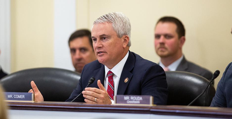 Comer Introduces Bill to Stop Biden Administration from Pressuring Social Media Companies to Censor Americans