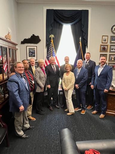 Photo Release: Congressman Comer Meets With Local Officials and Advocates from Citizens for Fort Campbell