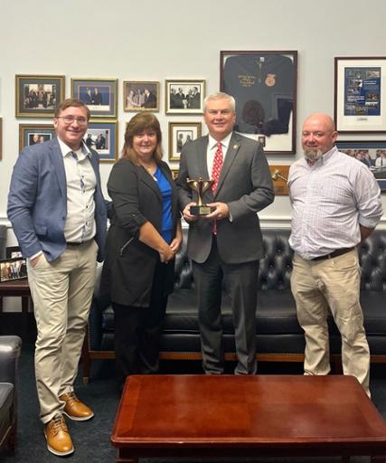 Comer Congratulates Michelle Grubbs of Ballard County on Being Named Truck Safety Coalition’s Volunteer of the Year