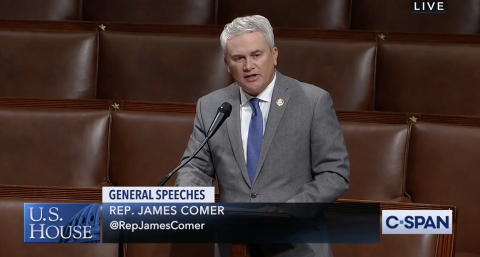 Comer on Biden’s Gun Control: Stripping Rights from Law-Abiding Citizens Will Not Make America Safer