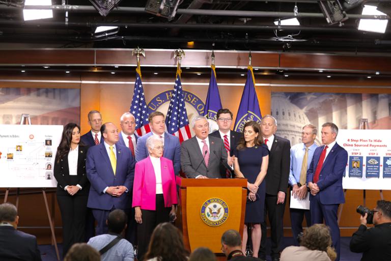 ICYMI: Comer & Oversight Committee Members Present Evidence of Influence Peddling by Biden Family