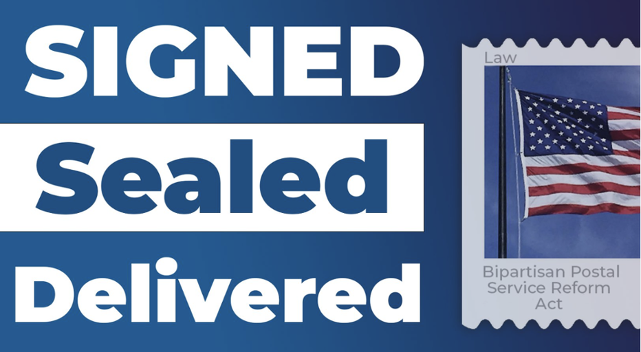 Comer’s Bipartisan Postal Reform Act Signed Into Law